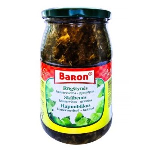Rūgštynės kons. BARON, 820 g
